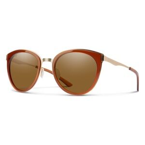 Smith Somerset Sunglasses Color: Amber + Polarized Brown Lens